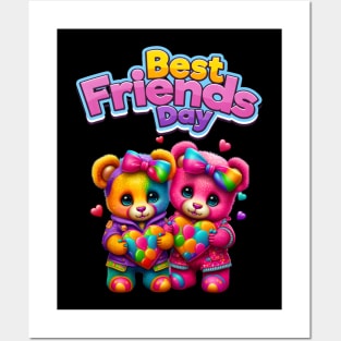 Best Friends Day Posters and Art